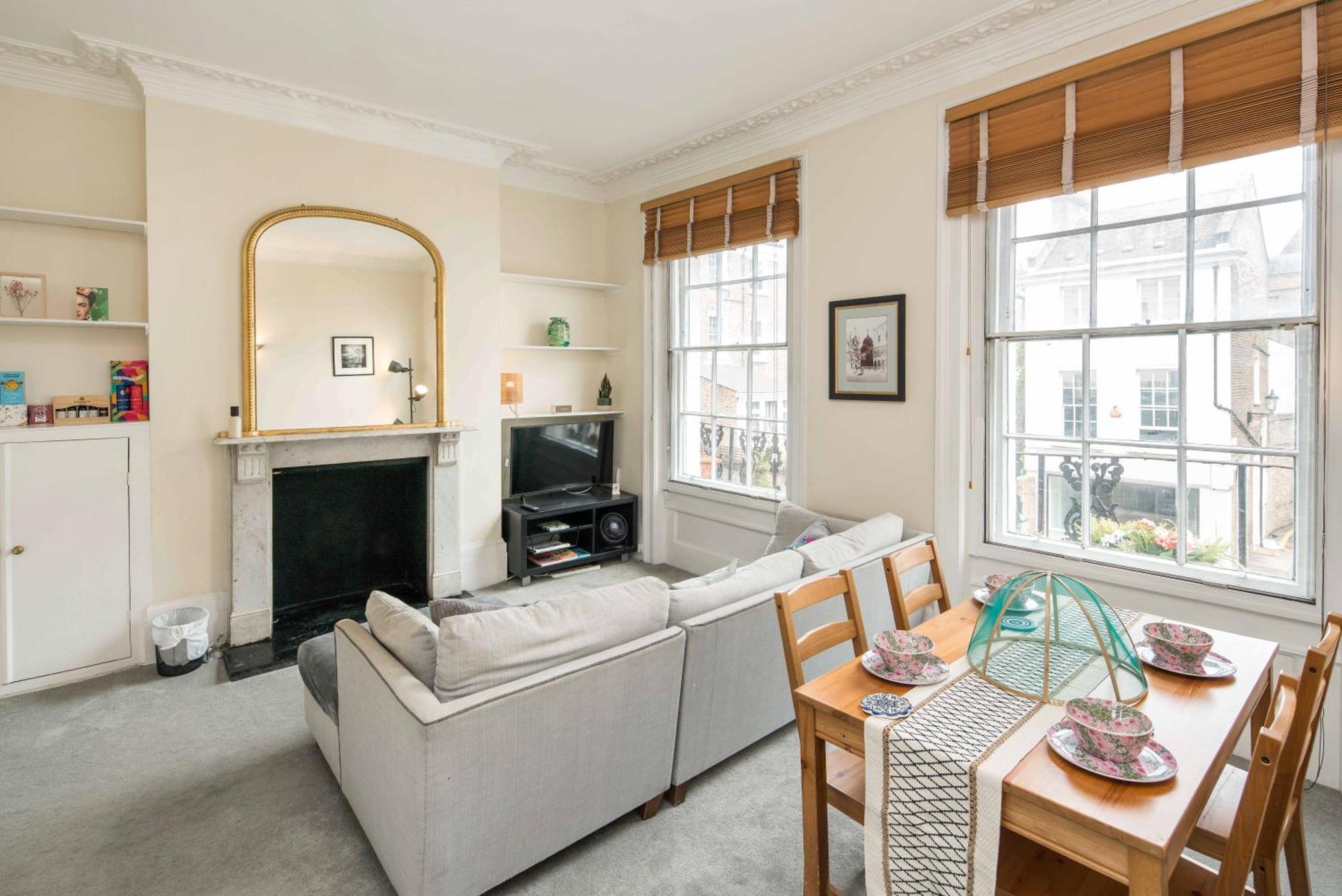 High-Ceiling Gorgerous Victorian Flat With Private Garden - 3 Mins To Hyde Park, Kensington Palace, 8 Mins Nottinghill, High Street Kensington Station London Exterior foto